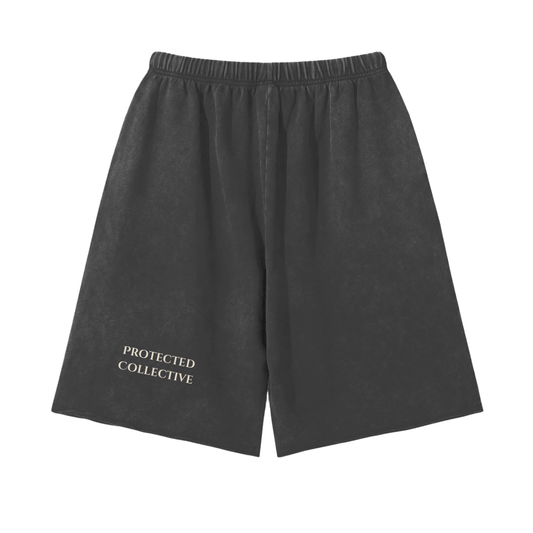 Scattered Edge Vintage Washed Shorts - 350 GSM