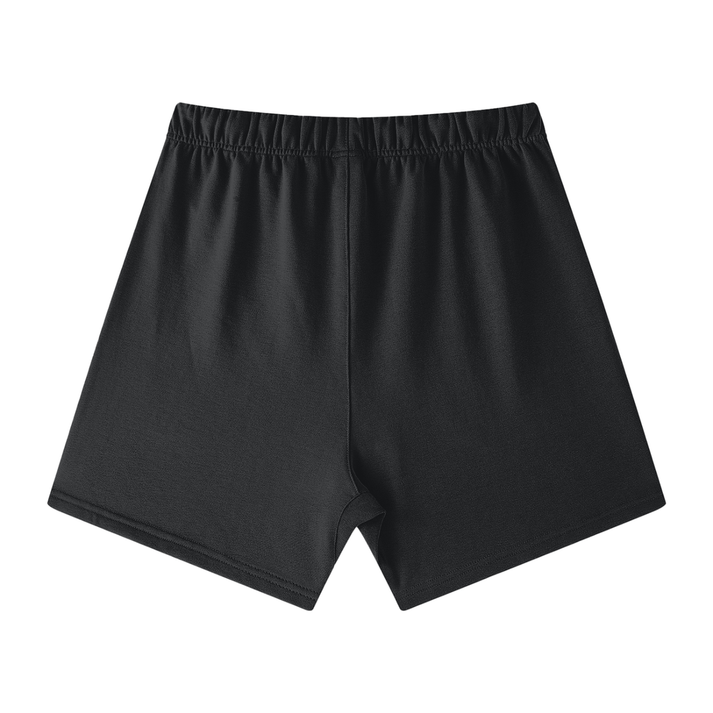 Streetwear Unisex Heavyweight Earth Tone Loose Fit Cotton Shorts