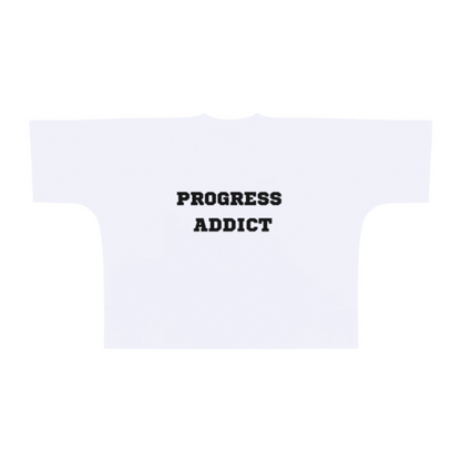 "Progress Addict" Oversized Tee