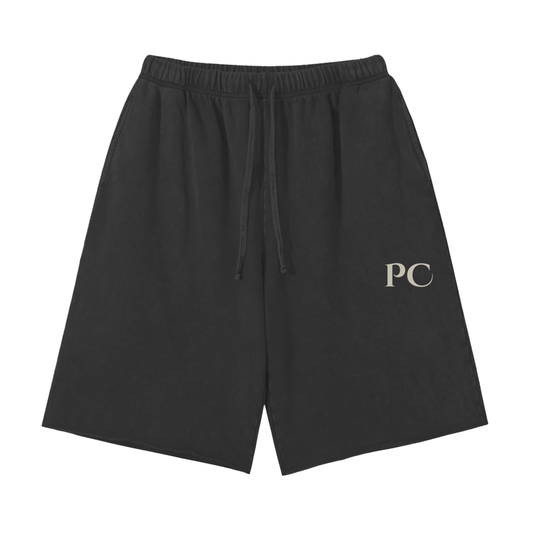 Scattered Edge Vintage Washed Shorts - 350 GSM