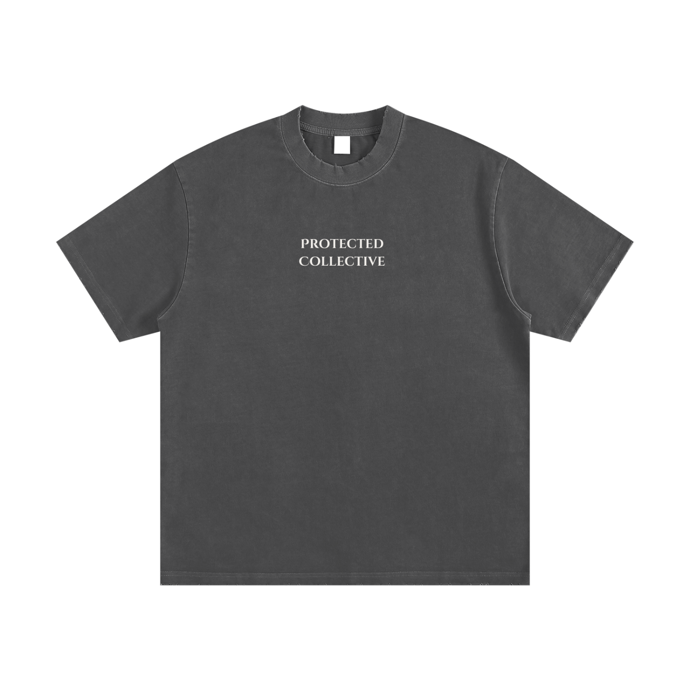 Heavyweight Vintage Washed Frayed T-Shirt