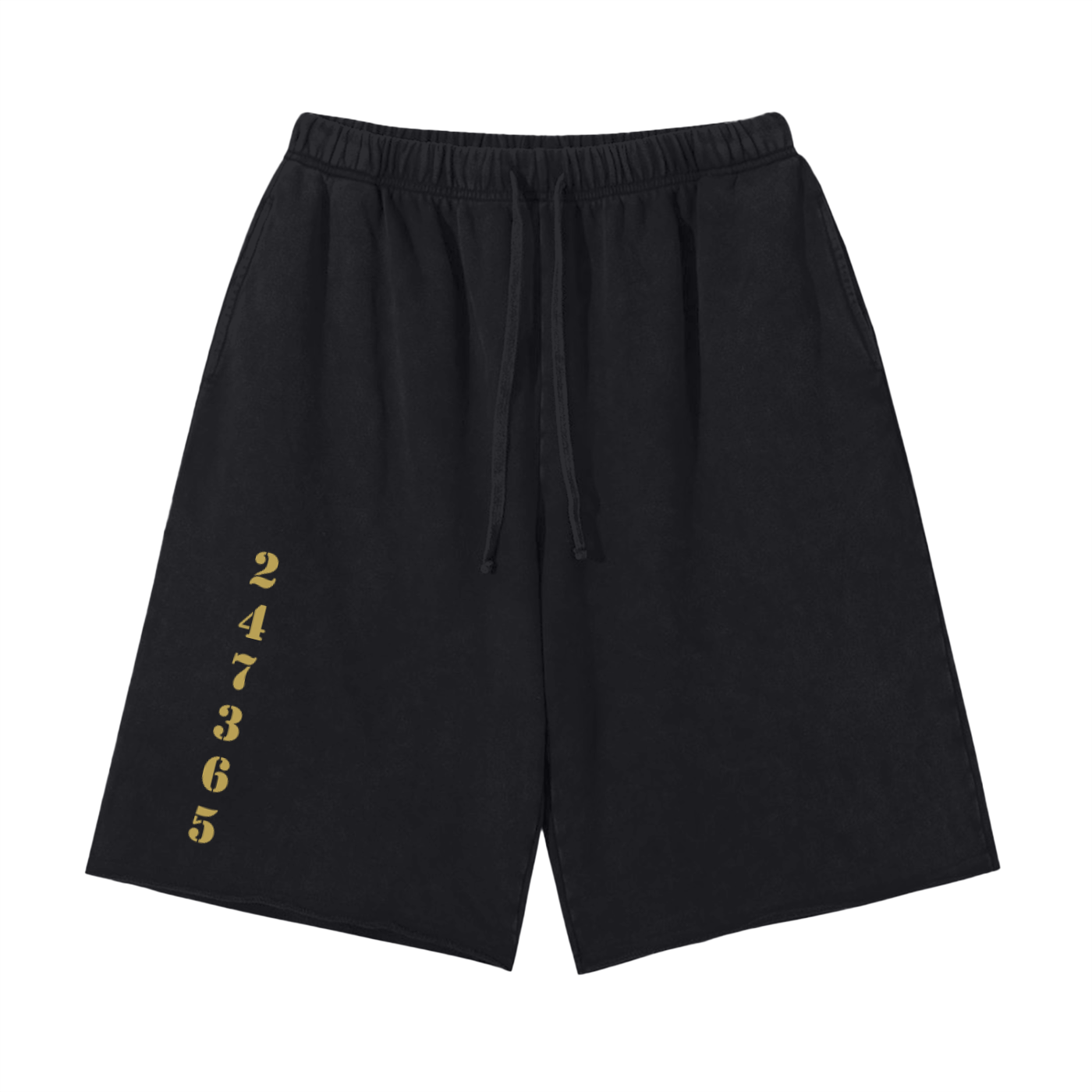 Scattered Edge Vintage Washed Shorts - 350 GSM