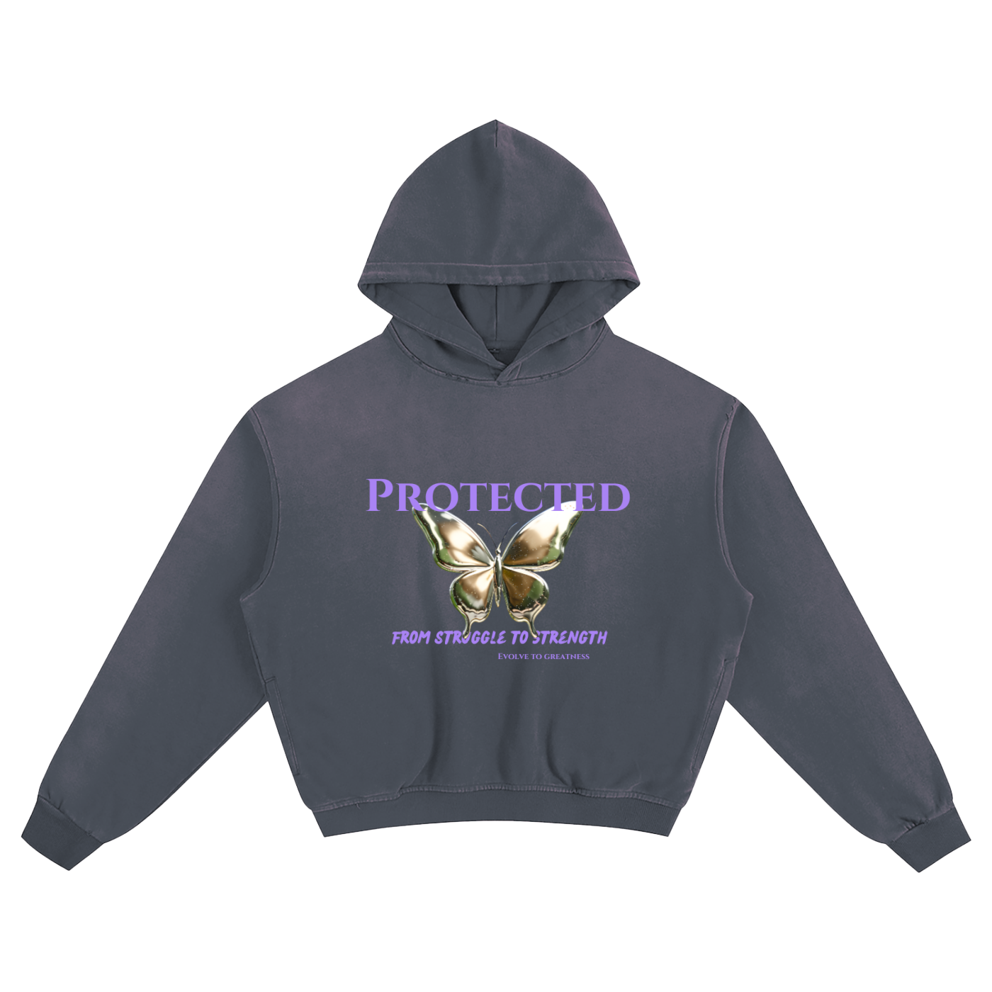 "EVOLVE TO GREATNESS" Box Hoodie