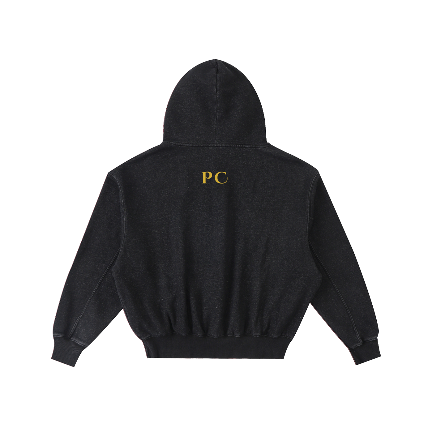 LETHAL FOCUS Enzyme Washed Fleece Hoodie