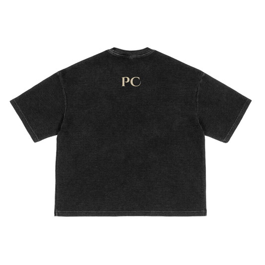 “Discipline” Waffle-mesh Tee