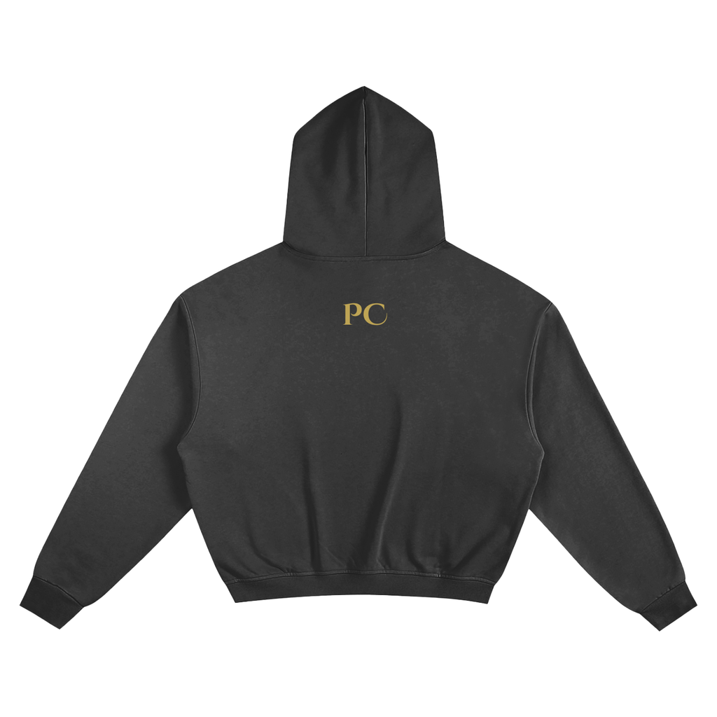 Unisex Cotton Cropped Hoodie