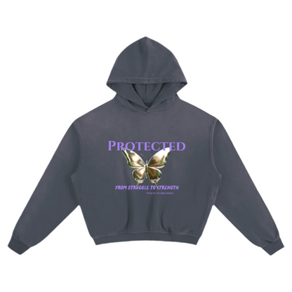"Evolve To Greatness" Chrome Butterfly Hoodie